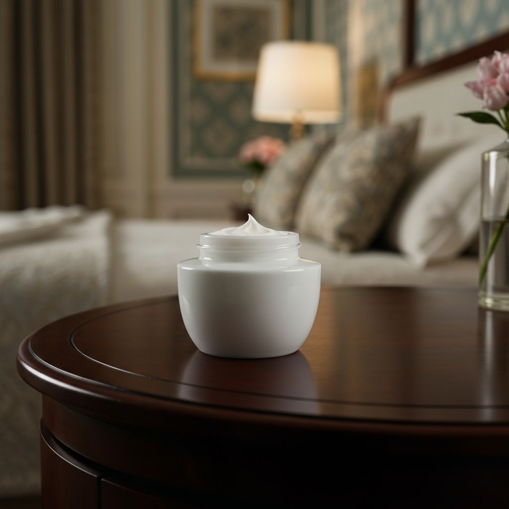 Nachtcreme mit Vitamin E